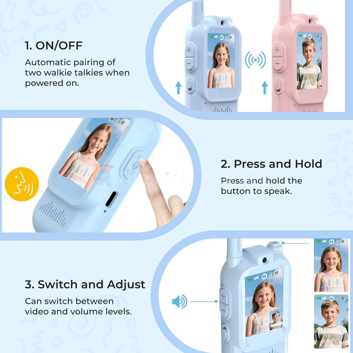 HeirTalk Video Walkie Talkies