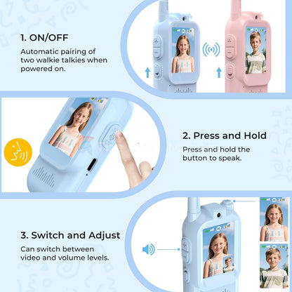 HeirTalk Video Walkie Talkies